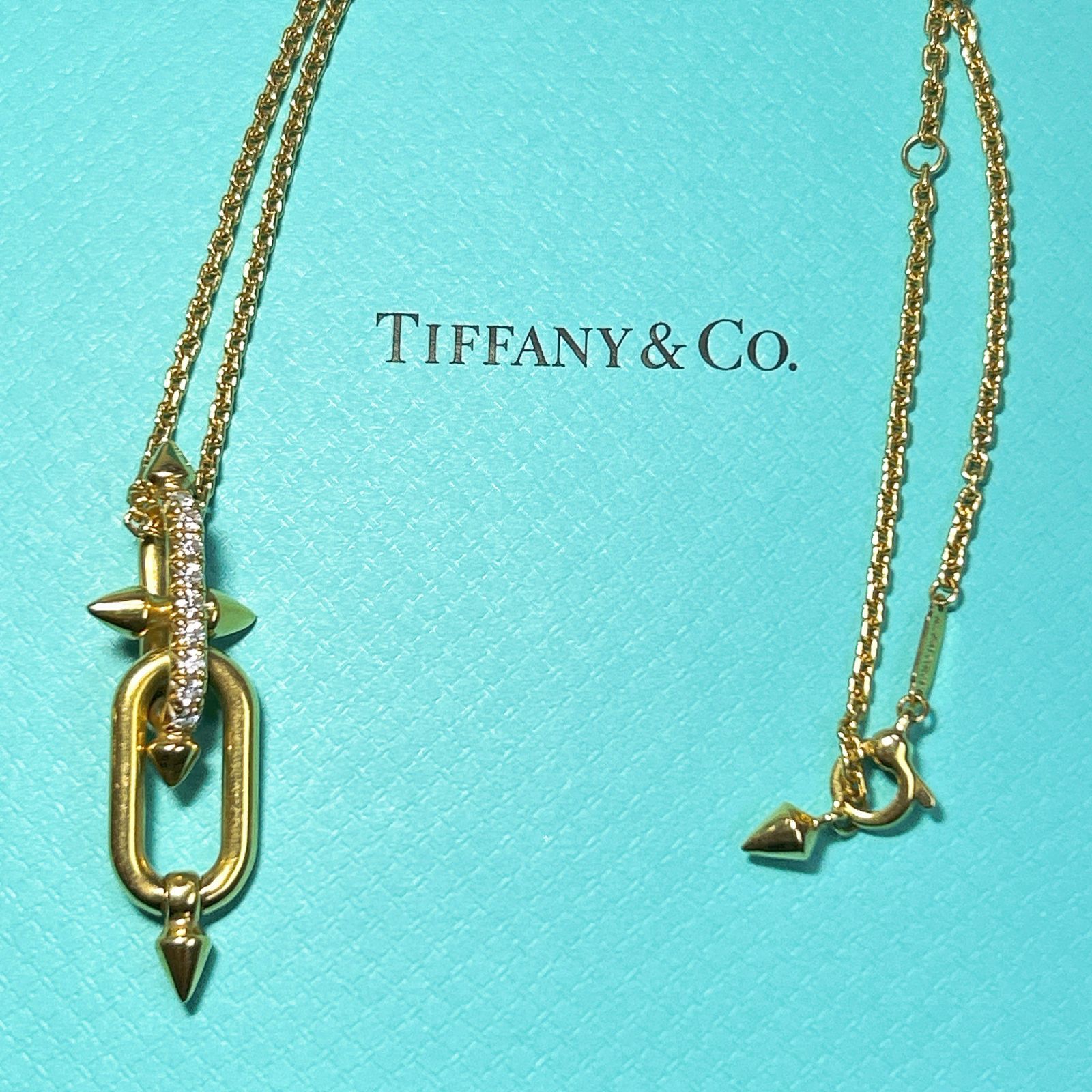 K18TIFFANY ティファニータイタンbyファレル ウィリアムス ネックレス 