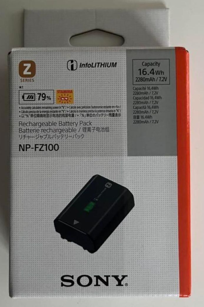 レンタル] SONY NP-FZ100 αシリーズ用純正バッテリー - 東京