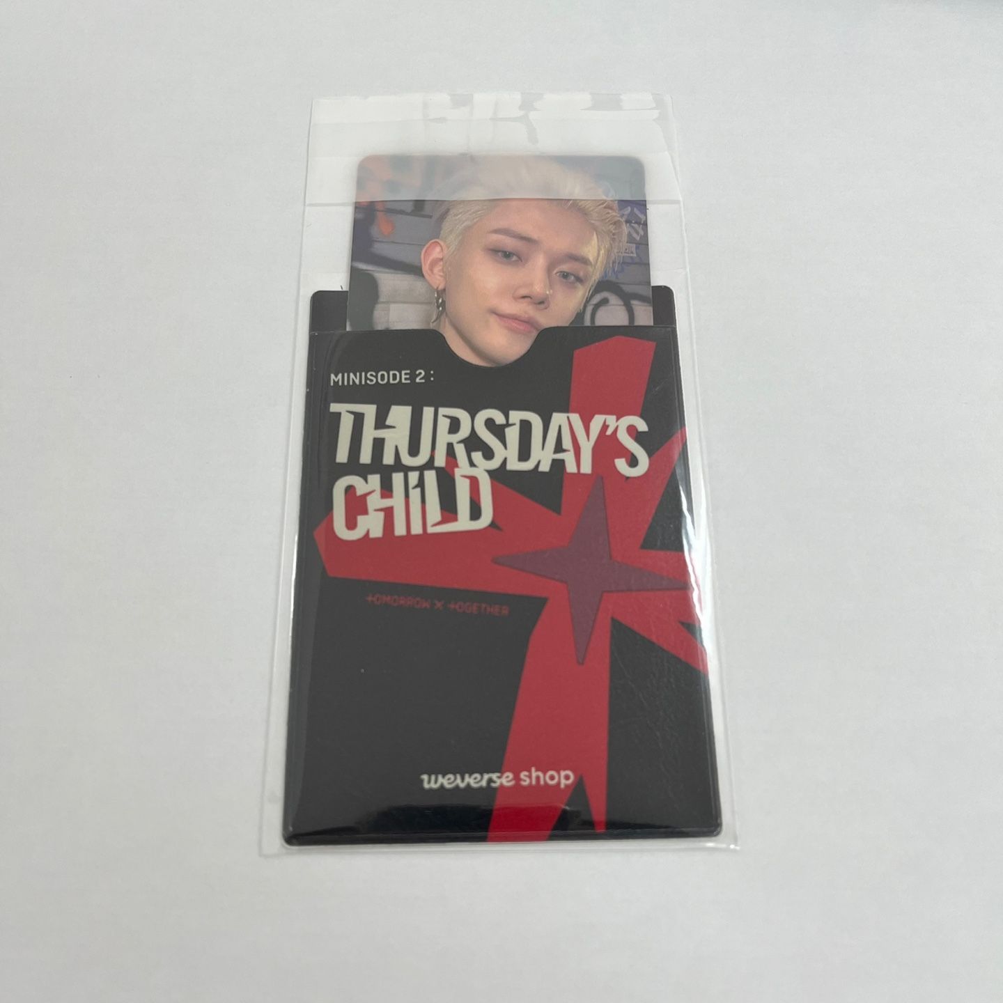 txt トレカ ヨンジュン　wevers 特典 Thursday child TXT Thursday's Child 特典 ホログラム トレカ ヨンジュン