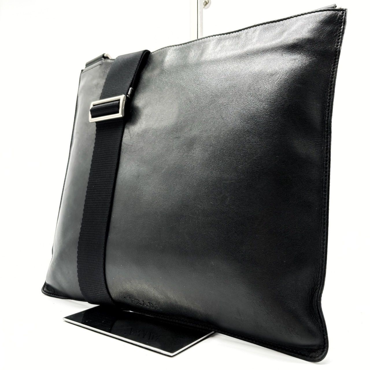 ✨良品✨ PRADA プラダ ショルダーバッグ トートバッグ ロゴ型 ✨良品✨ PRADA プラダ ショルダーバッグ トートバッグ ロゴ型
