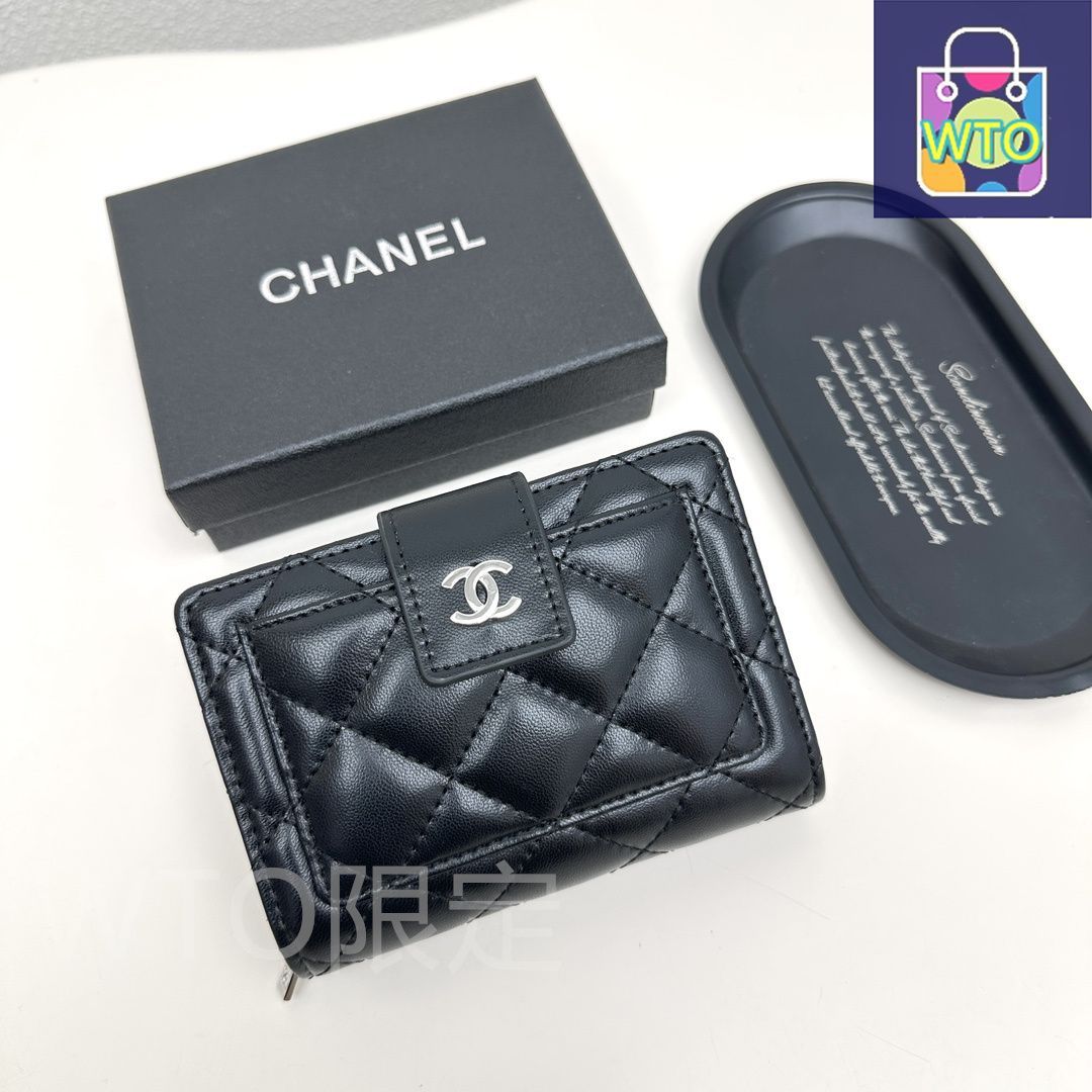 【CHANEL】人気！ ☆ コンパクトスモールウォレット ☆ 高級感 楽天市場】【新品】 シャネル 財布 L字ファスナー スモール