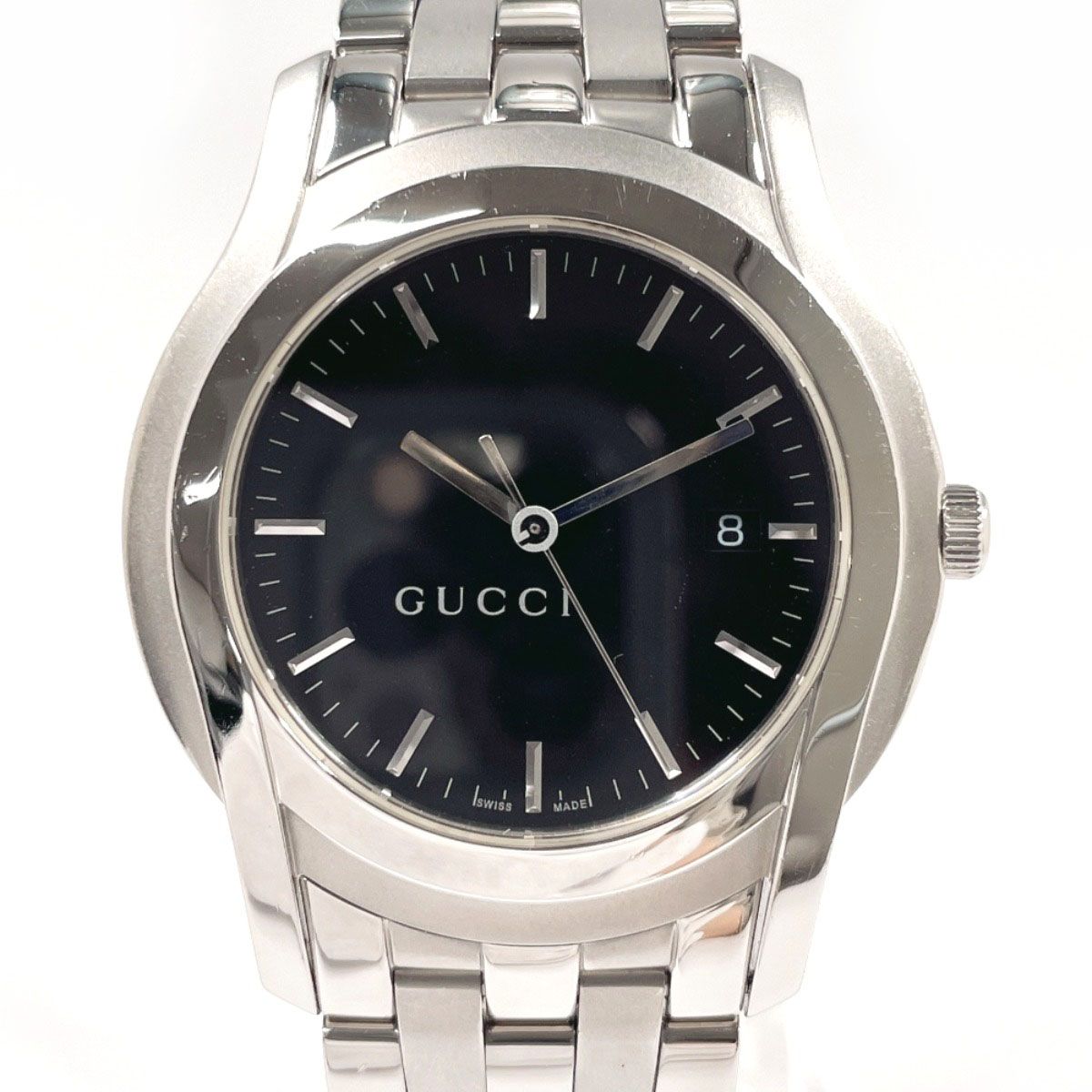 グッチ 腕時計 Gクラス 5500XL シルバー