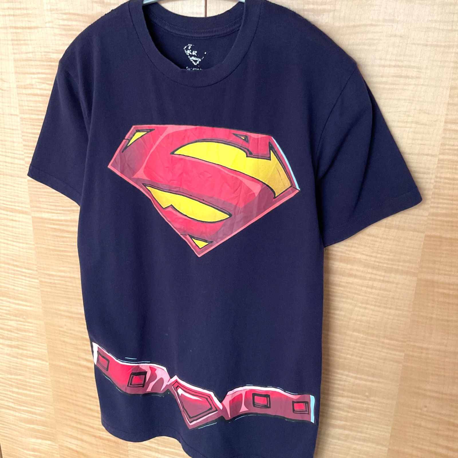 US古着】S スーパーマン SUPERMAN コスプレ ハロウィン ネイビー