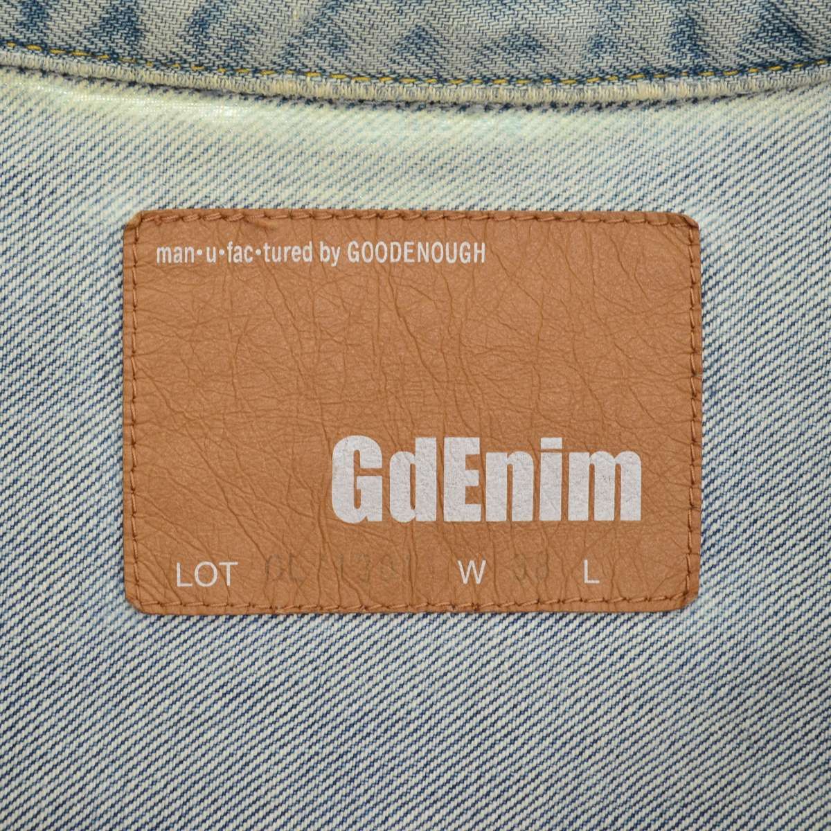 GOODENOUGH】～00s ジップアップ ブルゾンデニムジャケット