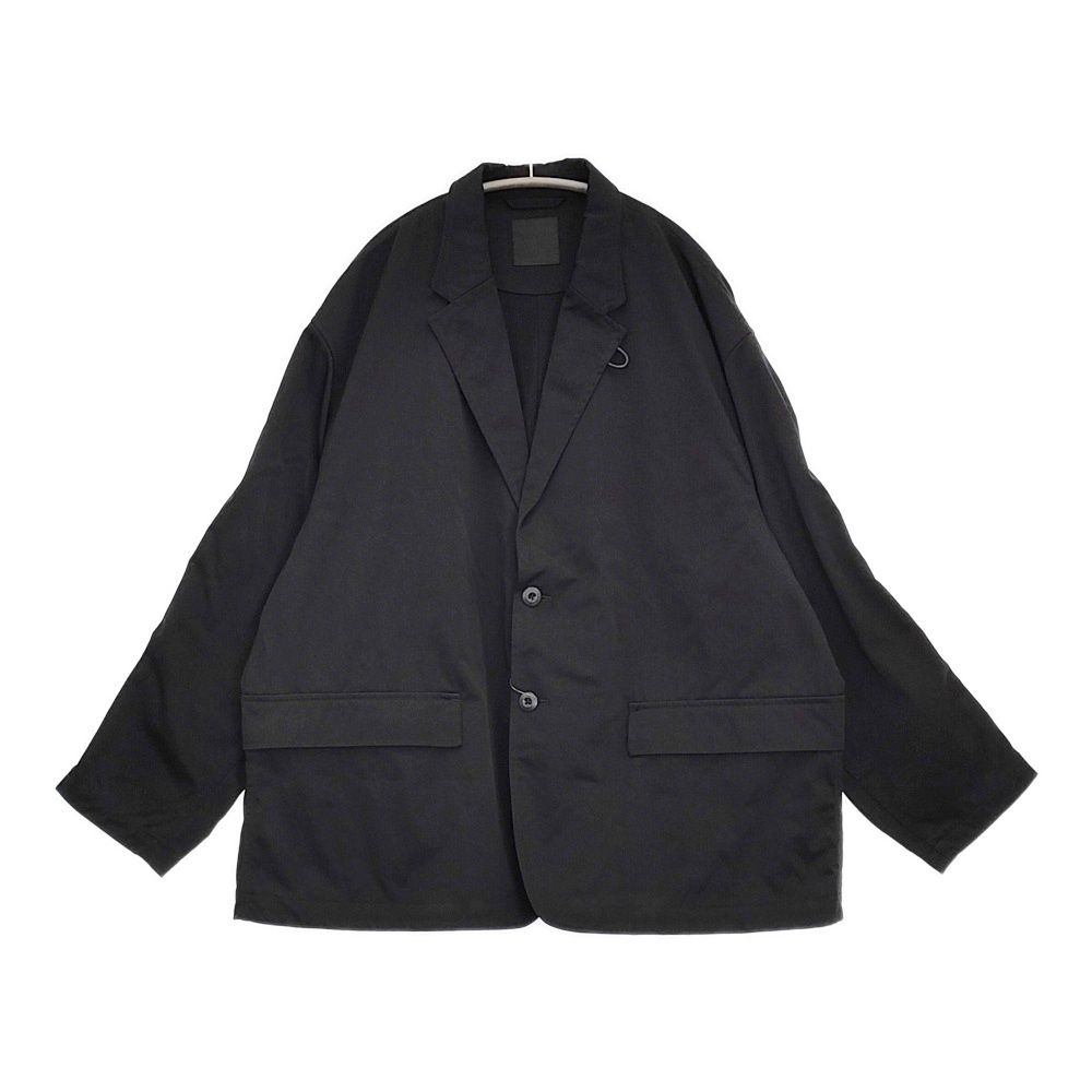 DAIWA PIER39 TECH LOOSE 2B JACKET TWILL L 定価36300円 テーラードジャケット 25SS ブラック メンズ ダイワ ピアサーティナイン 5-1001M♪
