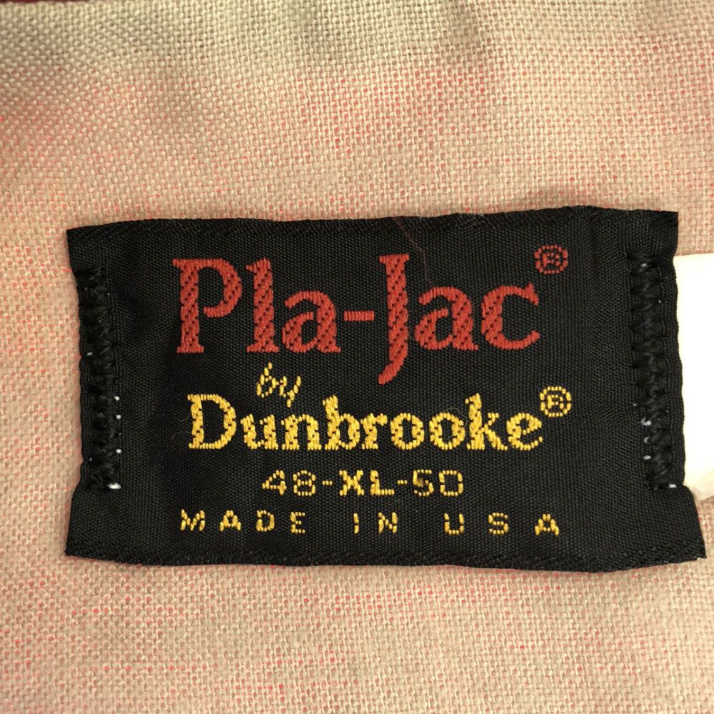 プラジャック 80s USA製 プリント スタジャン XL レッド Pla-Jac