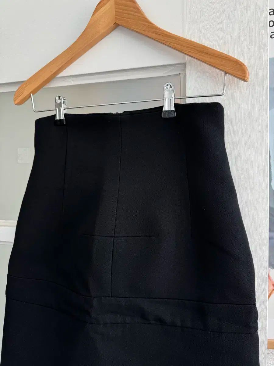 ジバンシィ Givenchy 黒 ウール スカート 36 サイズ