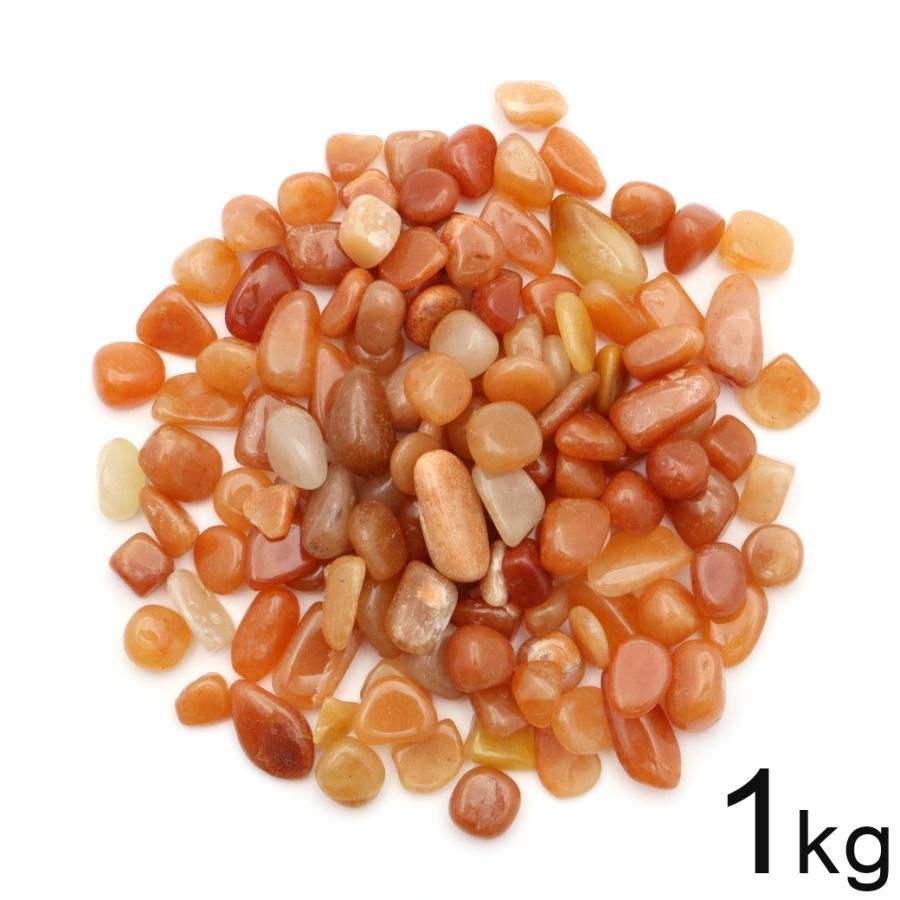 オレンジアベンチュリン丸玉【特大サイズ】　約3.4kgパワーストーン Amazon | [GOLD STONE] オレンジアベンチュリン さざれ石 中