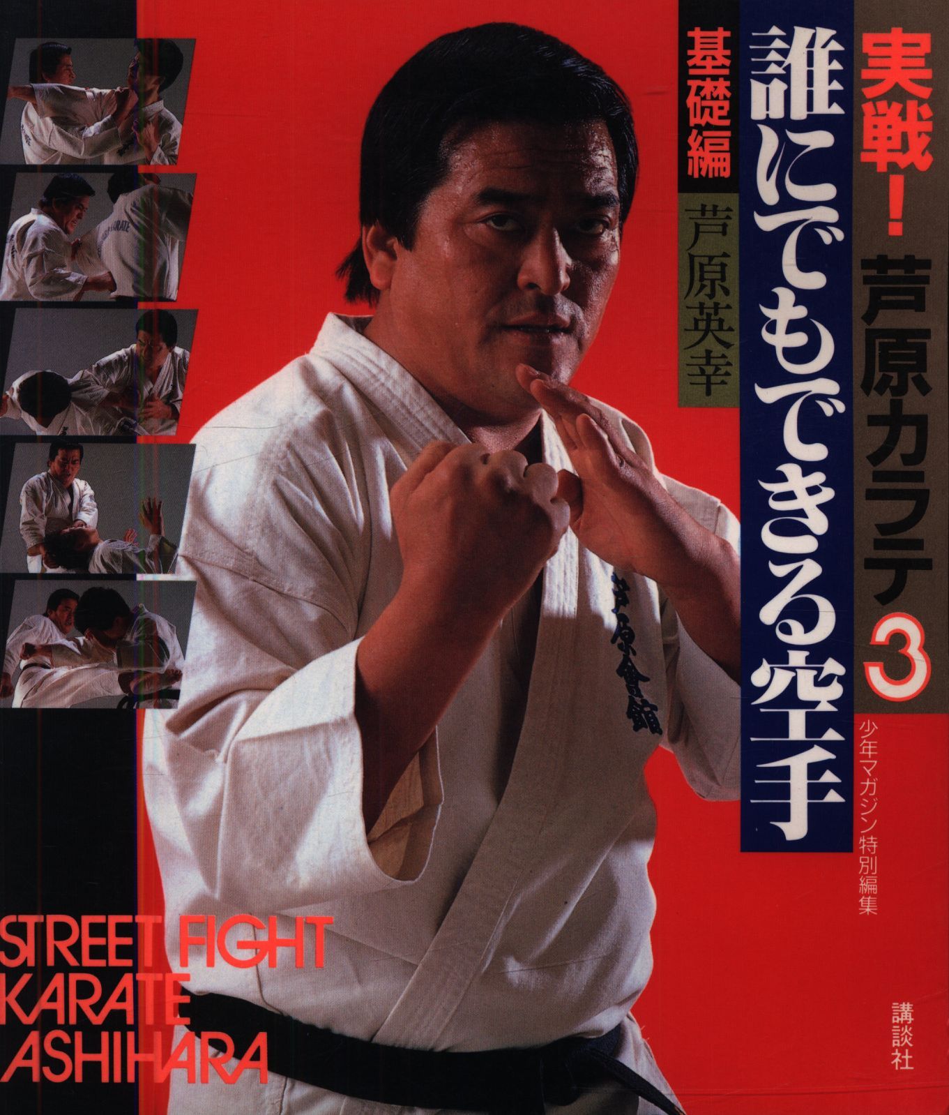 全巻3冊】実戦！芦原カラテ STREET FIGHT・発展編・基礎編 【公式通販】
