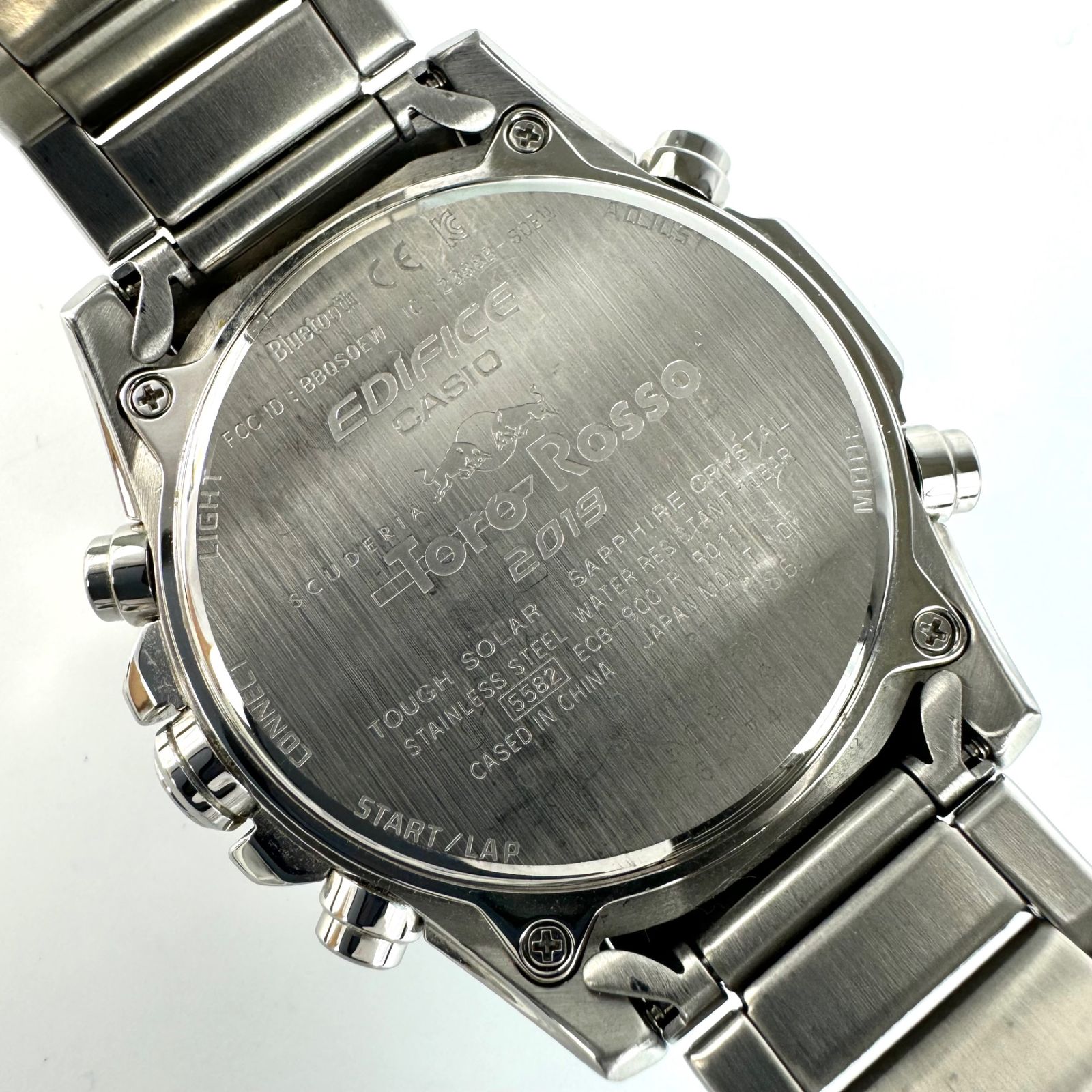 美品・希少】カシオ CASIO エディフィス EDIFICE ECB-900TR-2AJR 