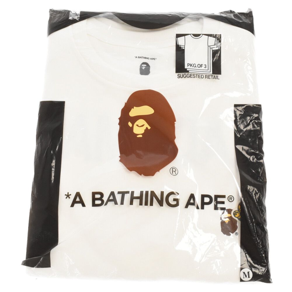 A BATHING APE (アベイシングエイプ) ×READYMADE 3 PACK TEE