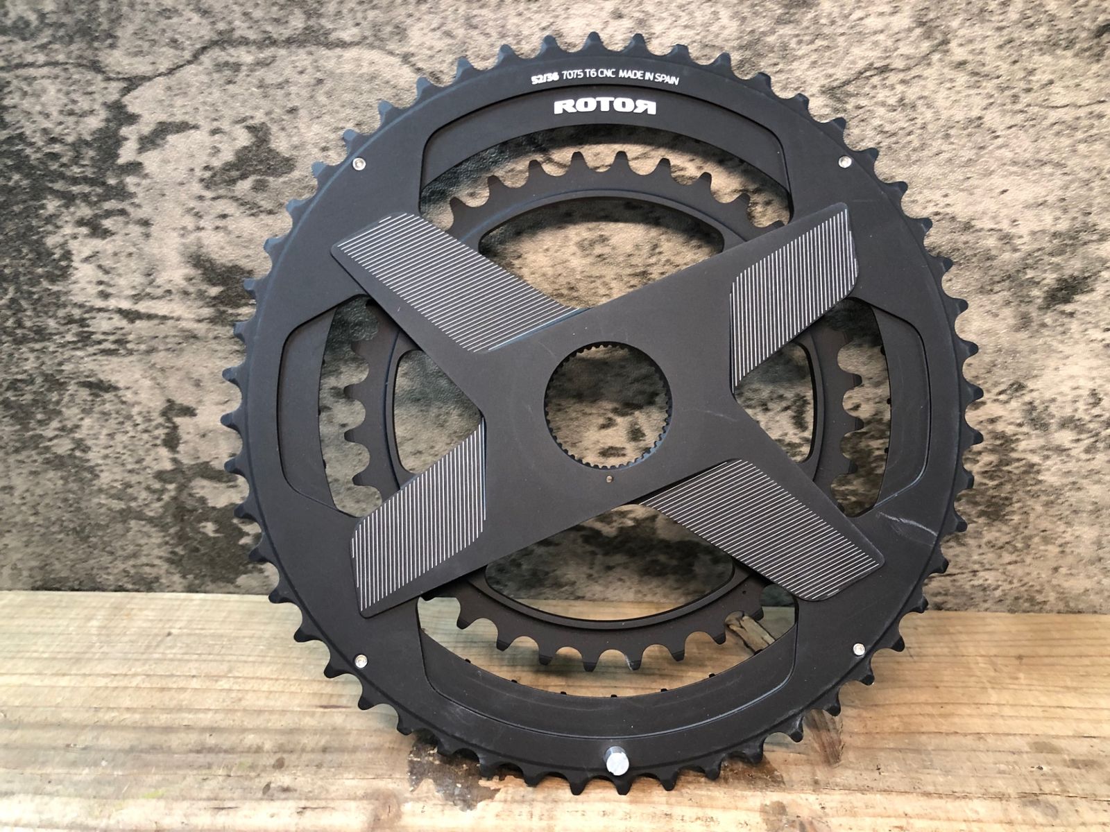 IW896 ローター ROTOR NoQ チェーンリング 52|36T ダイレクトマウント