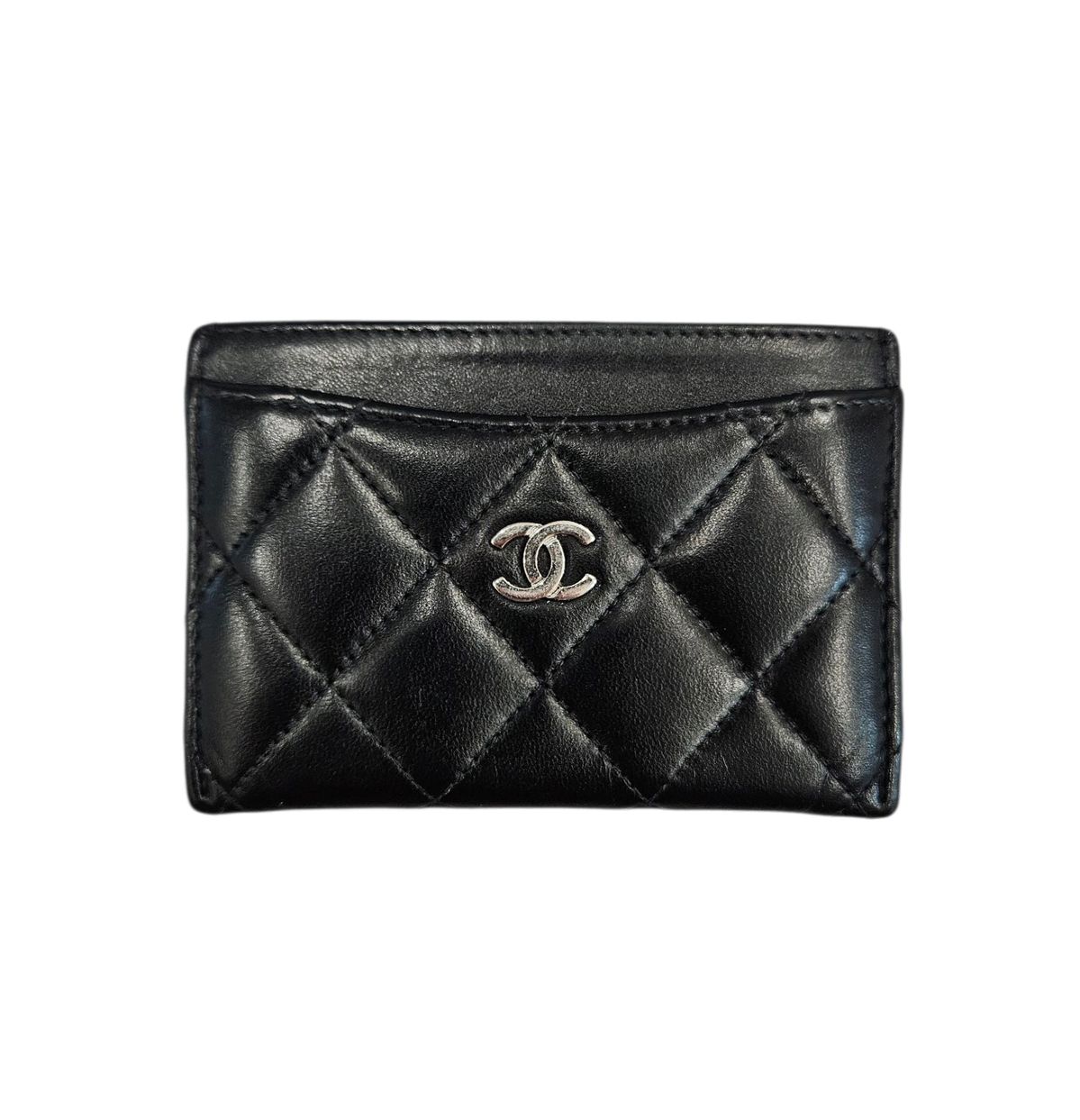Chanel シャネル ラムスキン カードウォレット