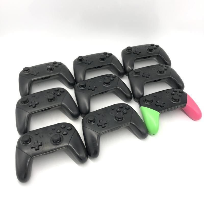 ｹﾞｰﾑOP）【ジャンク】任天堂 Switch 節約 Proコントローラー9個まとめ