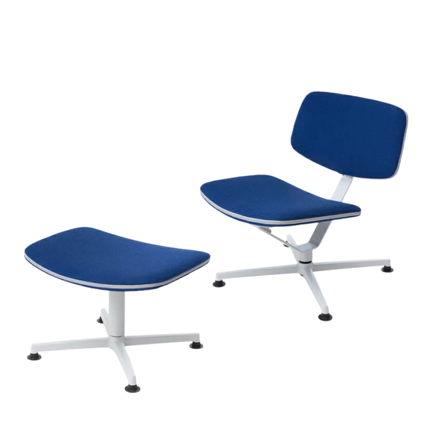 受注生産品 raawii ラーウィー │ ARBA Ottoman ライトグレー ブルーファブリック NEXPOTALLINN_EU