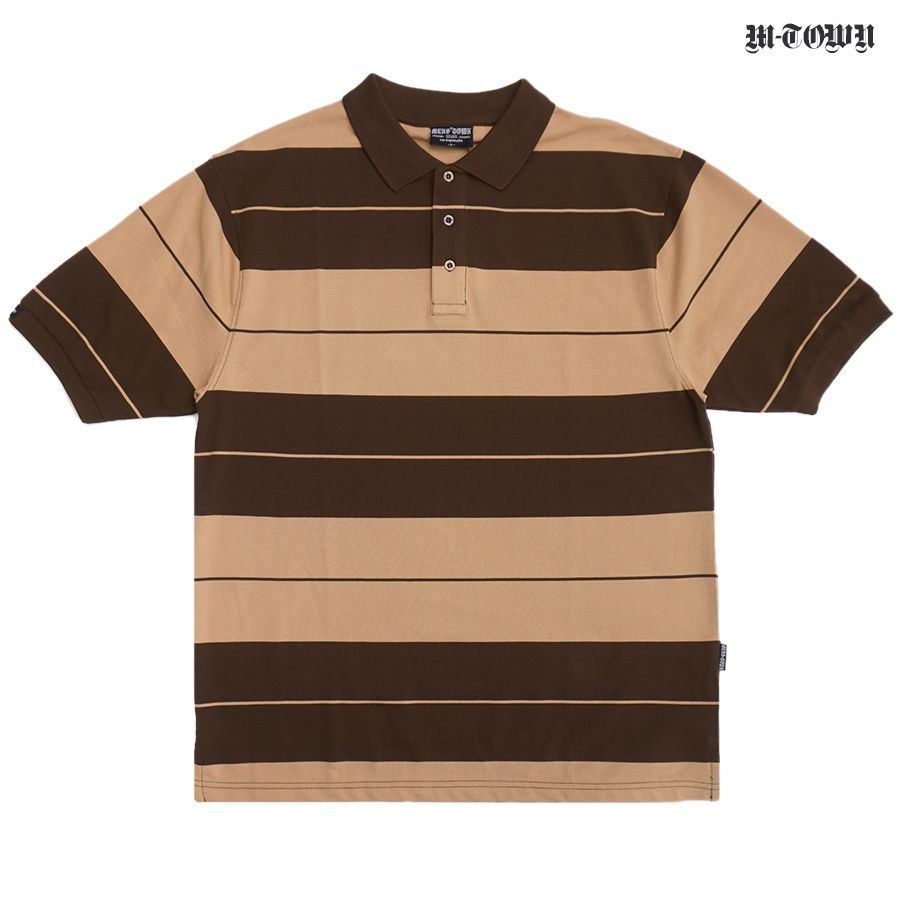 SHIRTS BROWN×KHAKI