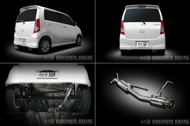 ワゴンR DBA-MH23S 柿本改マフラー 柿本_改]DBA-MH23S ワゴンR_2WD_FXリミテッド_4AT(K6A / 0.66 / NA_H20