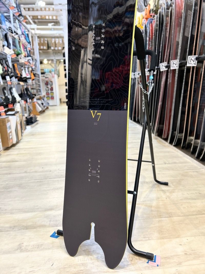 スノーボード パウダー板 V7 152cm V7&V9 POWDER BOARD V7 NAVY 0 22-23 パウダーボード 型