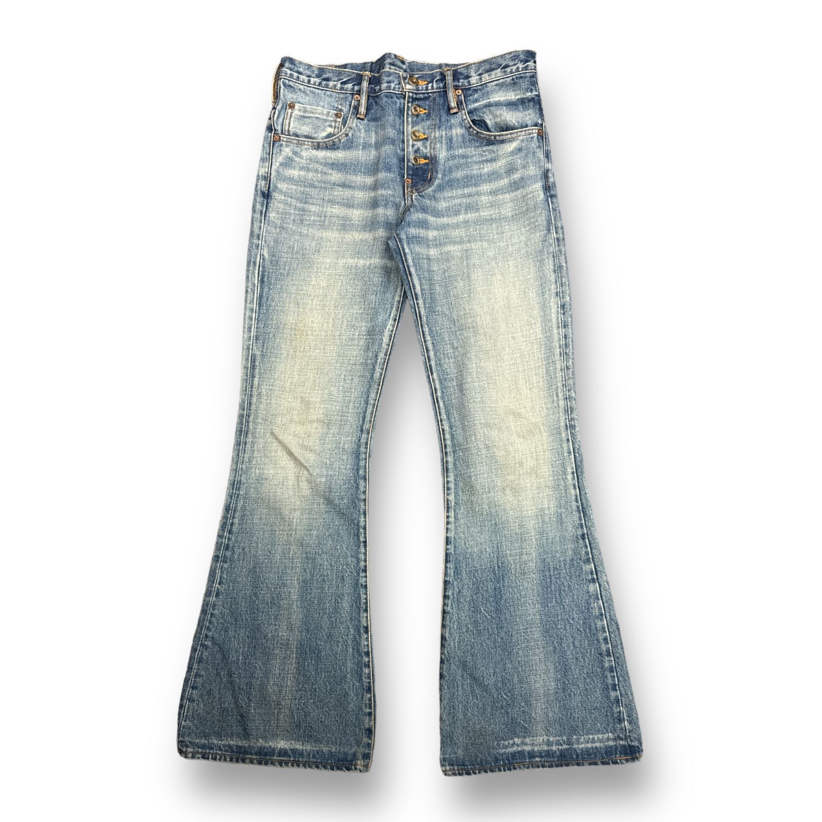 定価45100円 Sugarhill 22SS Faded Bell Bottom Denim Pants フェードベルボトム デニムパンツ ジーンズ フレアデニム  シュガーヒル 22SSPT04 32 68192A4 - メルカリ