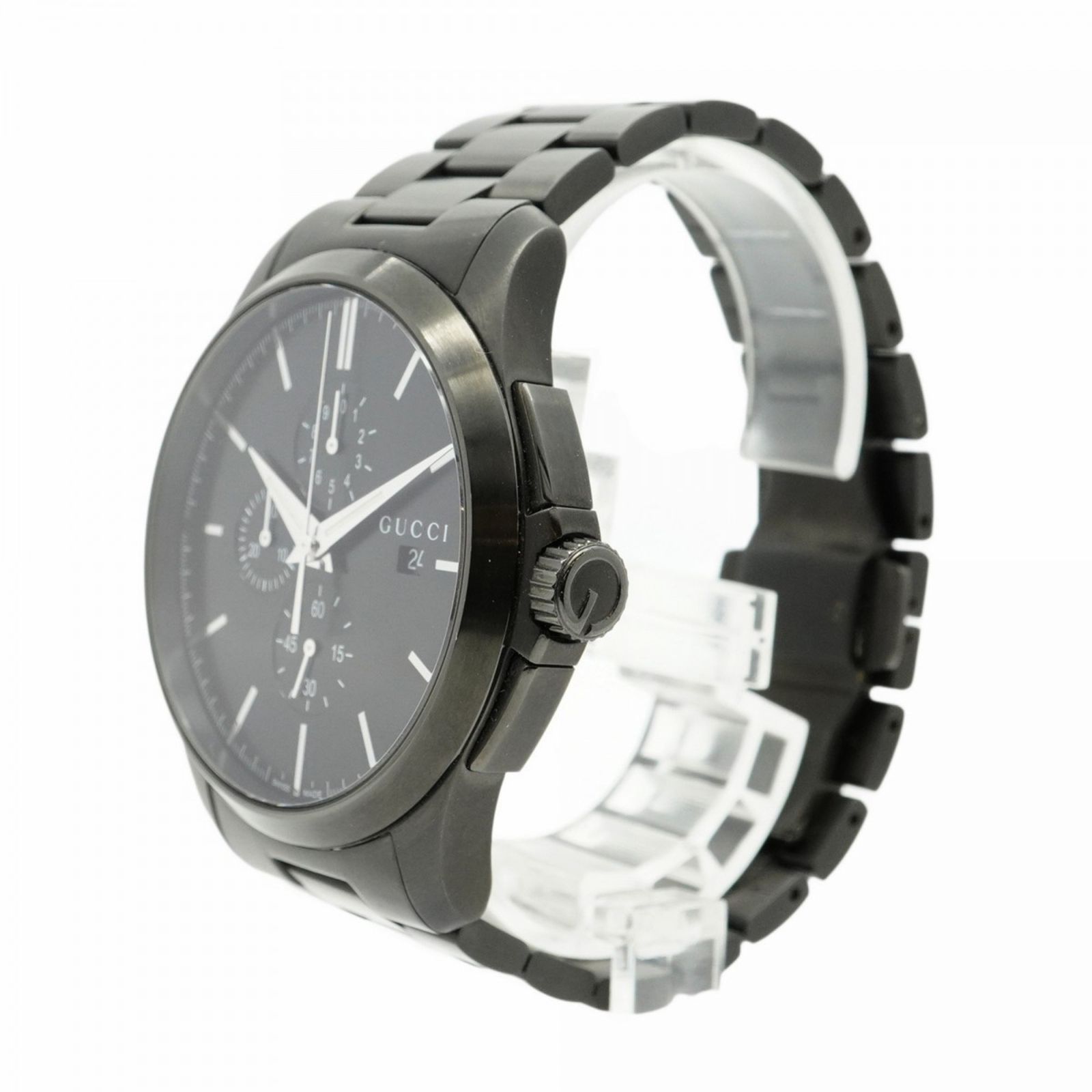 【最終値下げ！】GUCCI グッチ 時計 YA126.3 Gタイムレス 黒文字盤 最終値下げ！】GUCCI グッチ 時計 YA126.3 Gタイムレス 黒文字盤