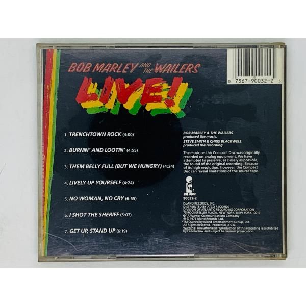 MARLEY　LIVE!　アルバム　TOTAL　X30　THE　SHOP　AND　CD　WAILERS　CD　BOB　ボブ・マーレーとウェイラーズ　メルカリ