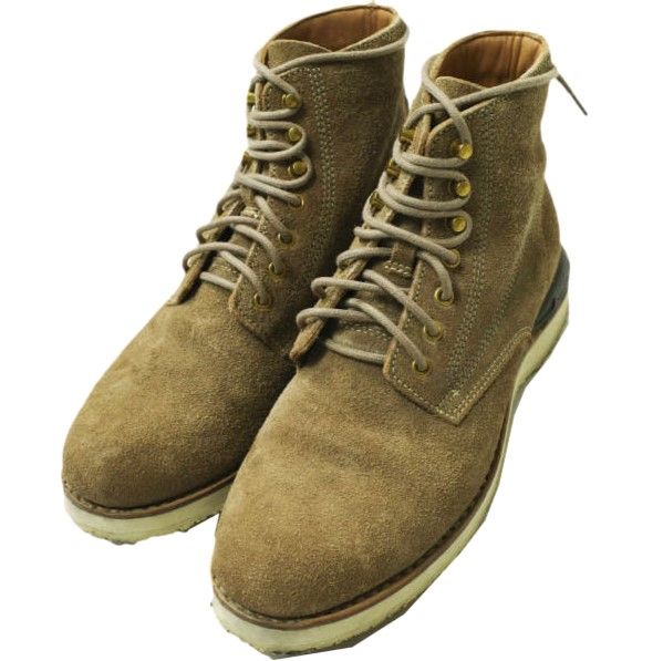 visvim ビズビム VIRGIL BOOTS-FOLK VEGGIE SUEDE バージルブーツ US8 ...