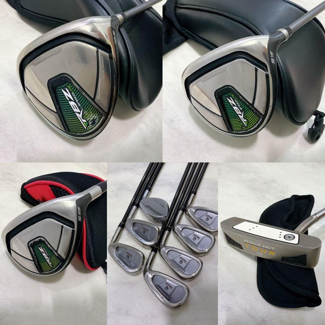 新品グリップ テーラーメイド RBZ 2021年 豪華11本クラブセット 右R 新品グリップ テーラーメイド RBZ 2021年 豪華11本クラブセット 右R