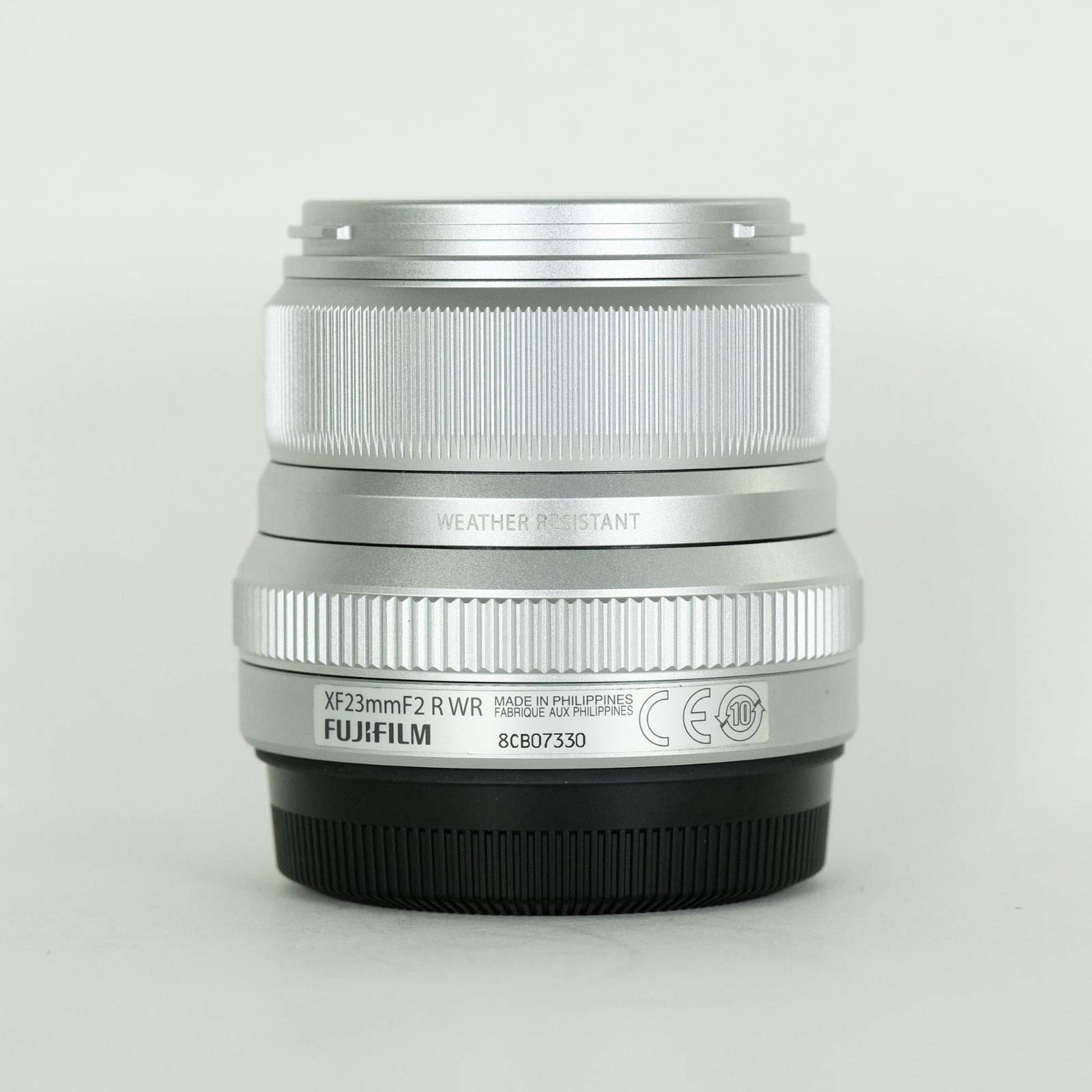 美品】 FUJIFILM XF23mmF2 R WR シルバー フィルター付き 【公式通販】