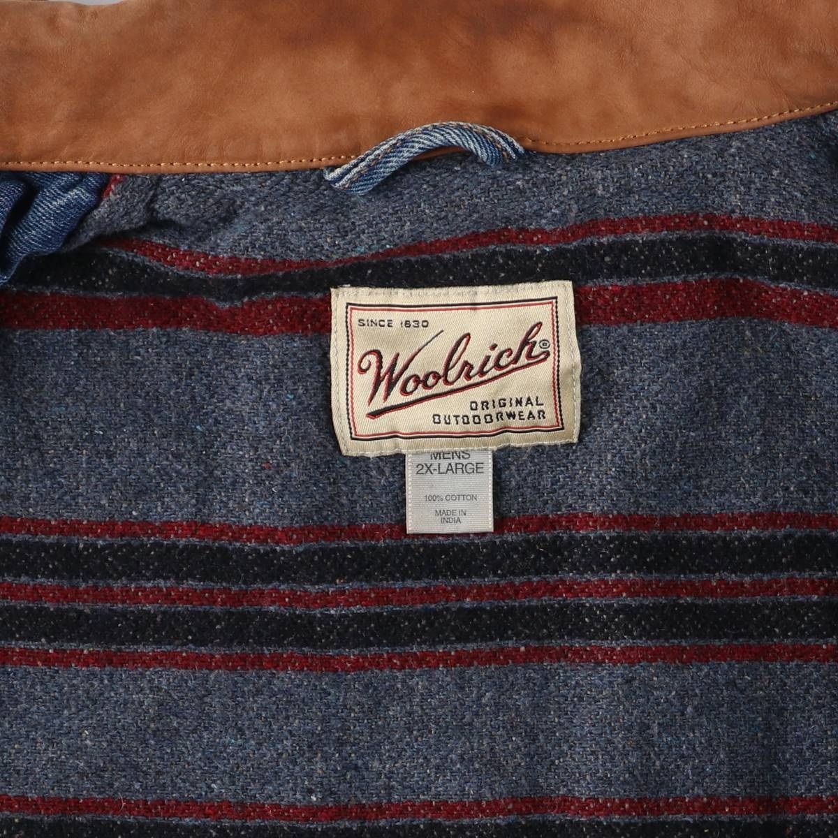 古着 90~00年代 ウールリッチ WOOLRICH デニムジャケット メンズXXL