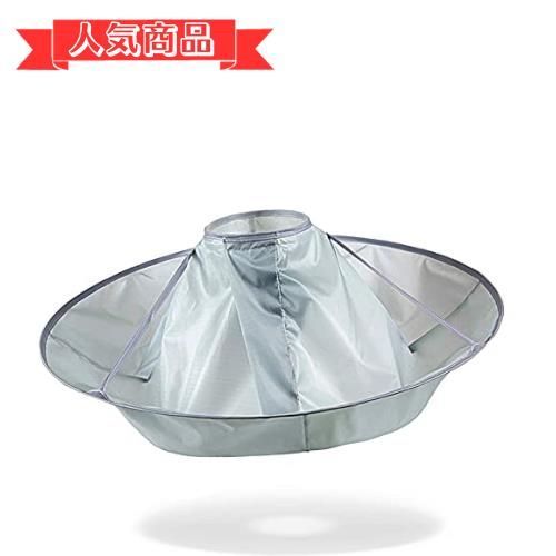 happy-shops NITONAMI カットクロス 散髪 ケープ ヘアカット ヘアーエプロン カット代節約 セルフカット 子供使える 簡単 手軽 家庭で使える 毛染め コンパクト 1個 (x 1)