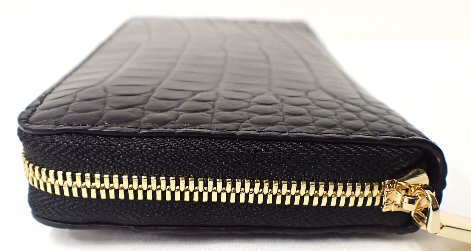 ✨ 【本クロコ使用 クロコダイル長財布 ブラック】新品・未使用 ✨ 【本クロコ使用 クロコダイル長財布 ブラック】新品・未使用