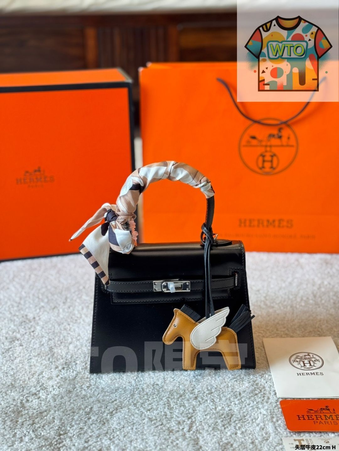 今日WTO】Herm?s Kelly Bag 22cm エルメス ケリーバッグ 22cm-WTO輸入