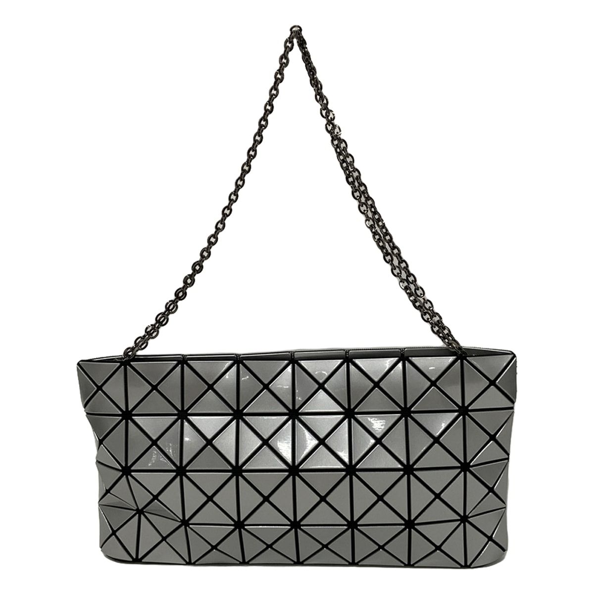 BAOBAO ISSEYMIYAKE(バオバオイッセイミヤケ) ショルダーバッグ - BB55-AG041 シルバー チェーンショルダー - メルカリ