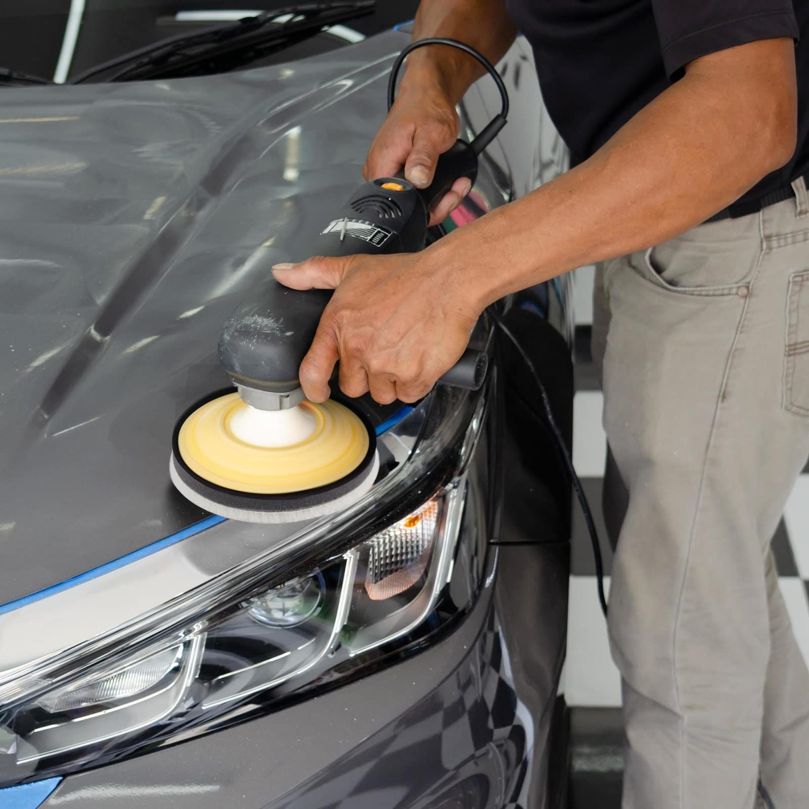 ポリシング 研磨コンパウンド 洗車用品 ウォータースポット除去 ウールバフ ウロコ汚れ落とし 3個セット 輪じみシミ除去 細目 125mm ガラス磨き バフ 研磨パッド ポリッシャー - メルカリ