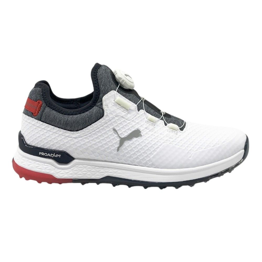 PUMA GOLF プーマゴルフ 376043-03 PROADAPT ALPHACAT DISC スパイクレスゴルフシューズ  ホワイト系 26cm [240101439291] ゴルフウェア メンズ ストスト PUMA GOLF プーマゴルフ 376043-03 PROADAPT ALPHACAT DISC