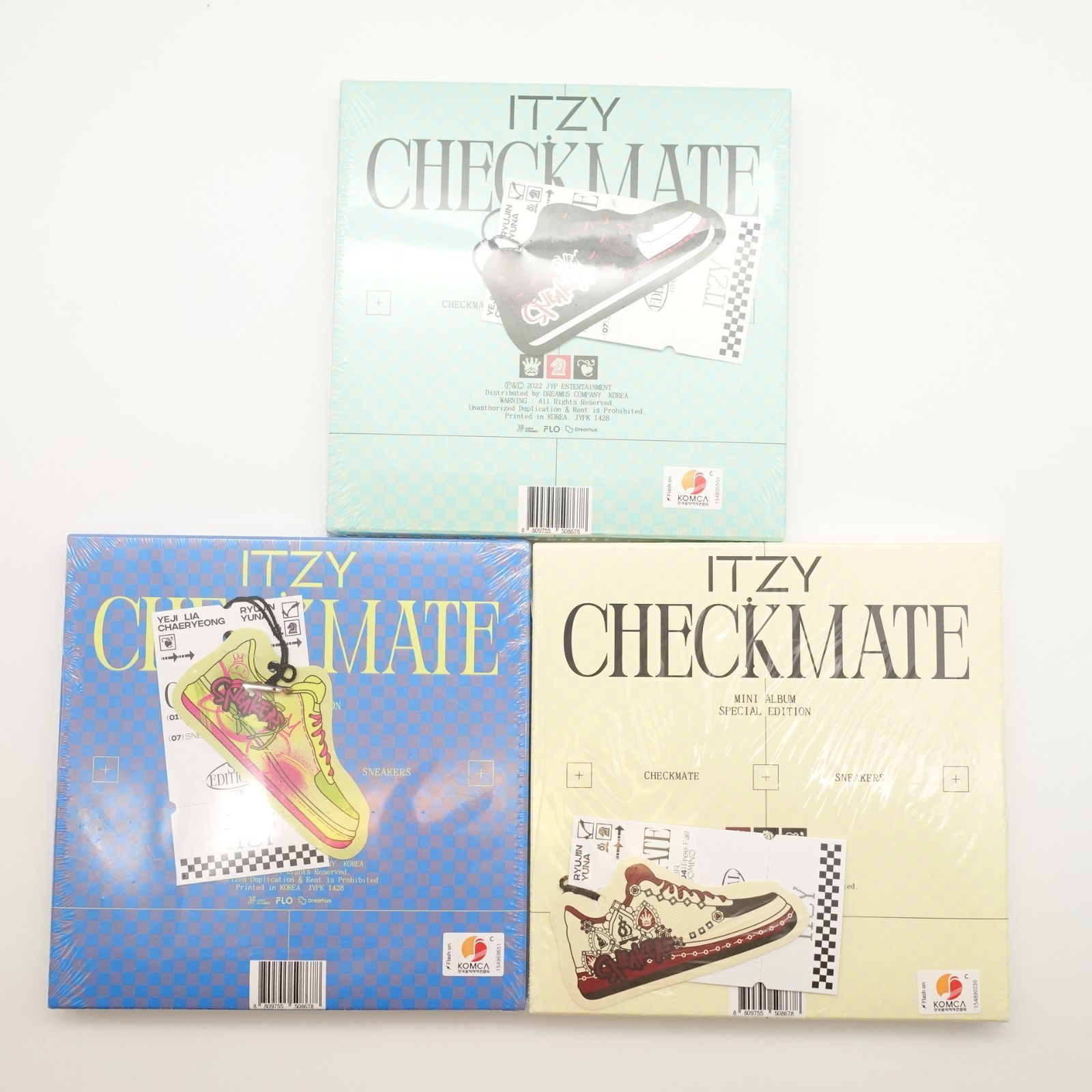 ITZY checkmate special edition 3形態 新品未開封 CD アルバム トレカ