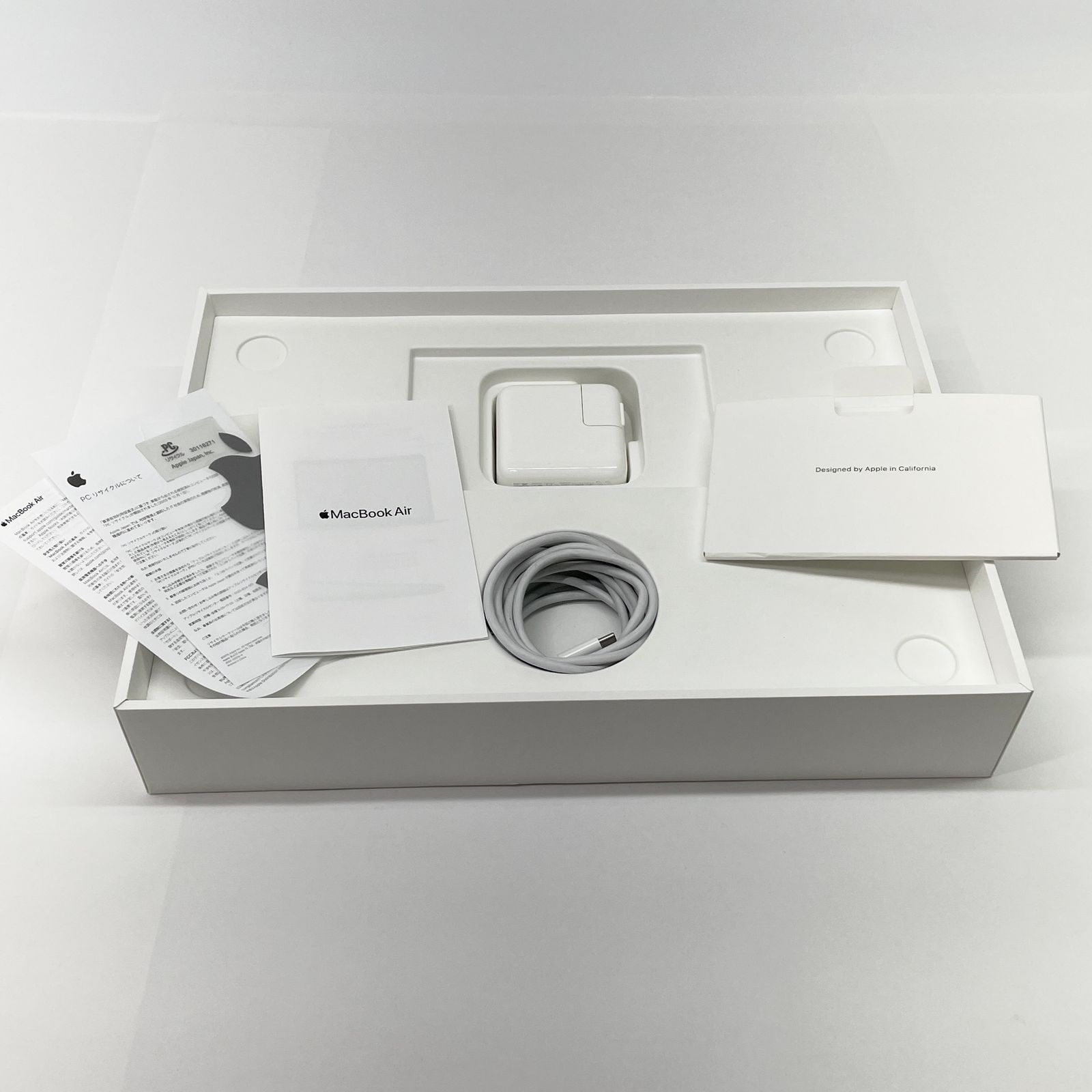 ジャンク Apple MacBook Air M1 2020 8C CPU/8C GPU 16GB 1TB 箱
