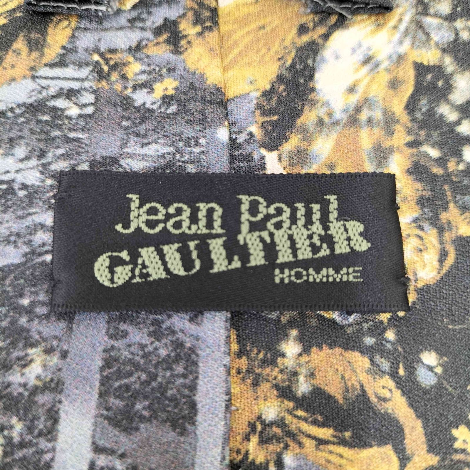 Jean paul GAULTTERネクタイ 花柄 新品 タグ付き ジャンポール