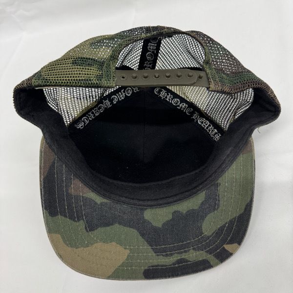 CHROME HEARTS カモフラ 迷彩 トラッカーキャップ メッシュキャップ CHROME HEARTS/クロムハーツ TRUCKER CAP/トラッカーキャップ