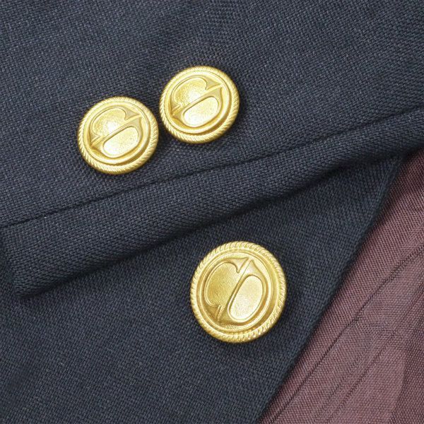 ChristianDior 金ボタンテーラードジャケット OldDior（濃紺） Yahoo!オークション -「金ボタン ジャケット」(ディオール) (て