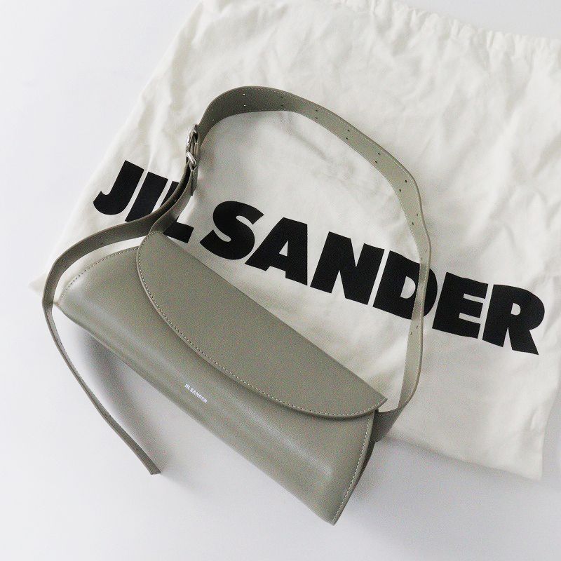 極美品 JILSANDER カンノーロ ショルダーバッグ 直営限定アウトレット - バッグ