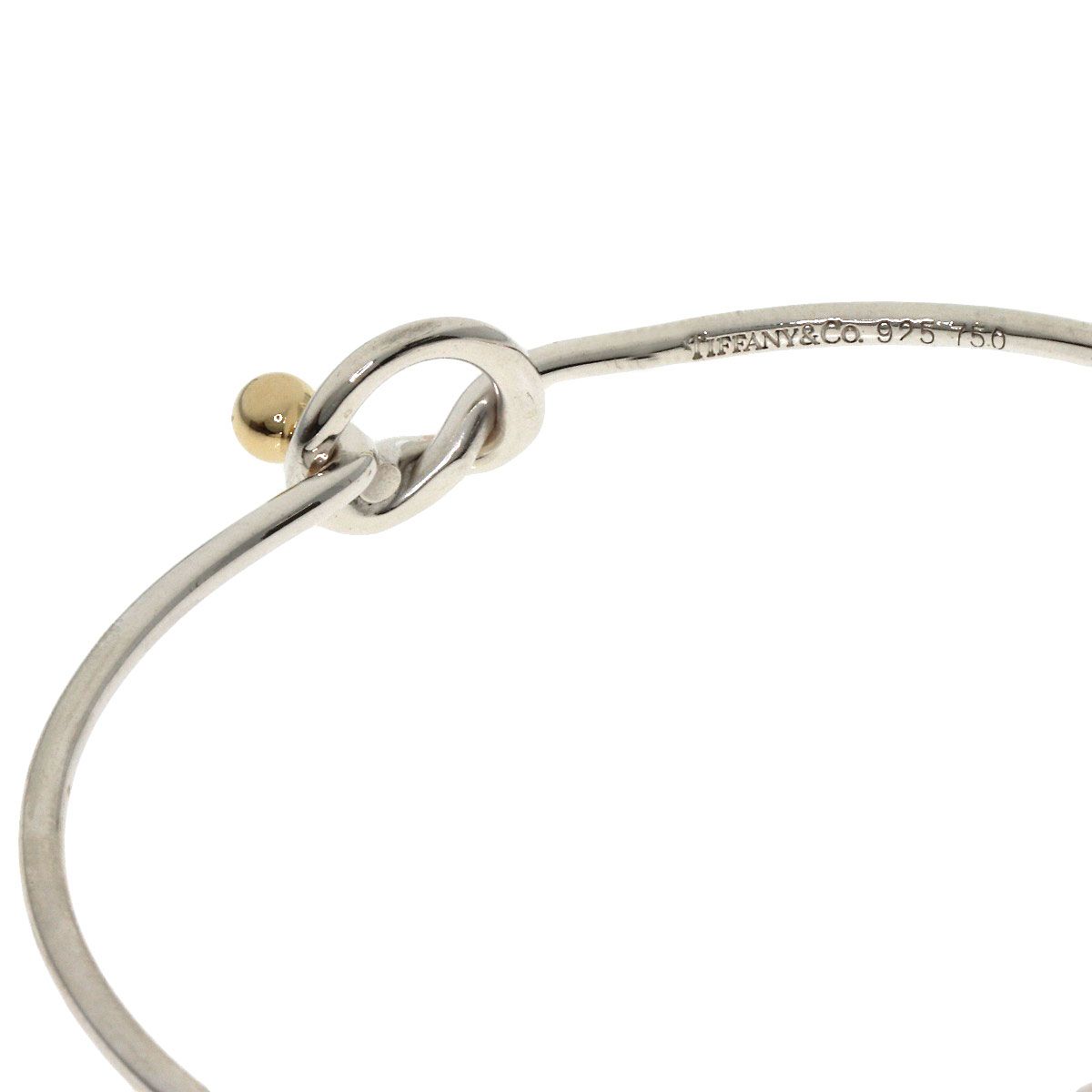 TIFFANY&Co. ティファニー ラブノット バングル ブレスレット SV