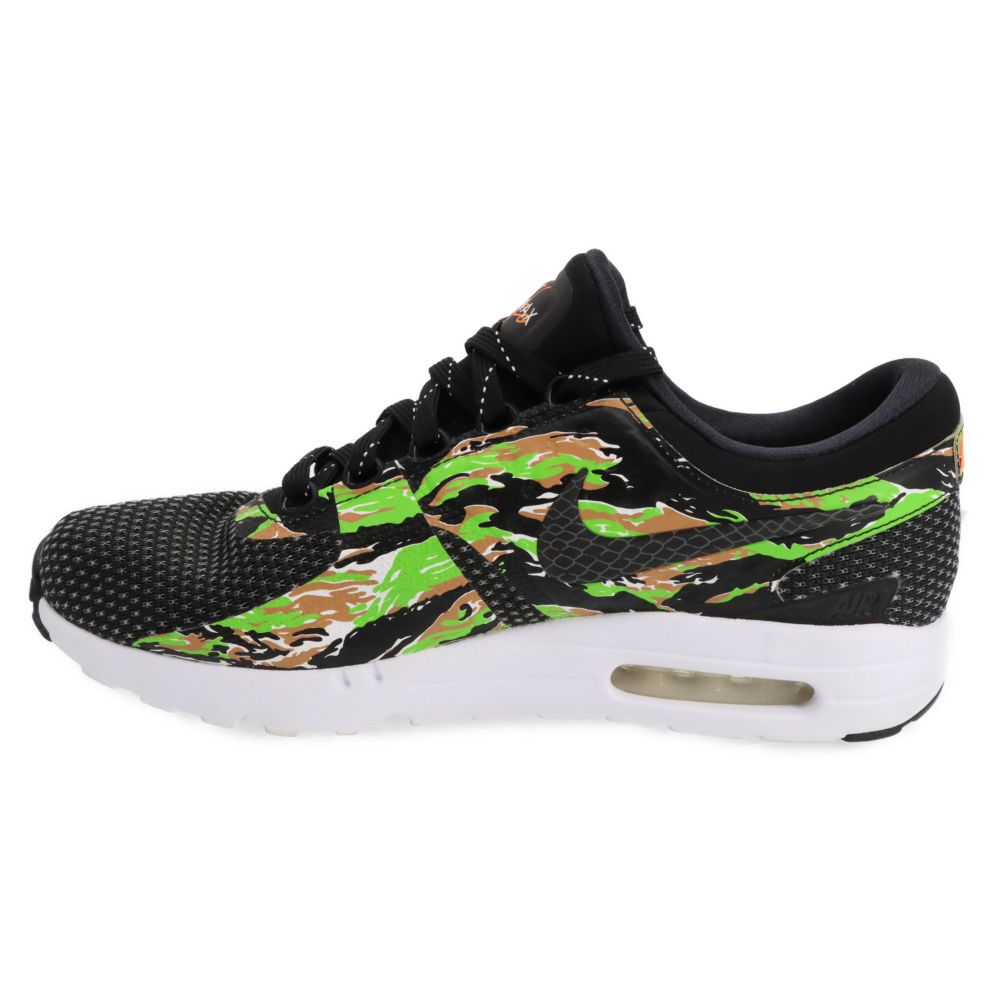 NIKE (ナイキ) ×ATMOS AIR MAX ZERO JP ID TIGER CAMO アトモス エア マックス ゼロ タイガーカモ  ローカットスニーカー ブラック/グリーン US9.5/27.5cm AH1809-008 - メルカリ