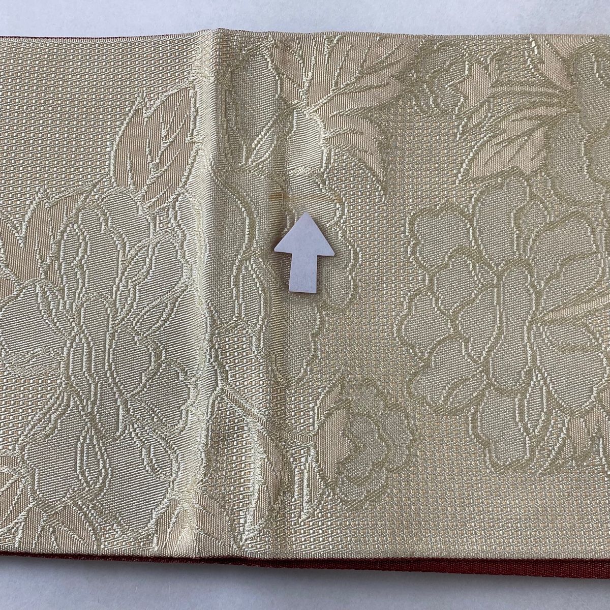 新品 博多織 半巾帯 単衣 通年 金印 日本製 絹100％ 献上柄 hte10 新品