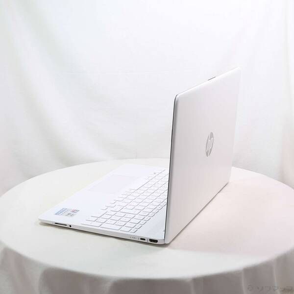 中古品〕 HP 15s-fq1066TU-OHB 2Z190PA-AAAB ピュアホワイト