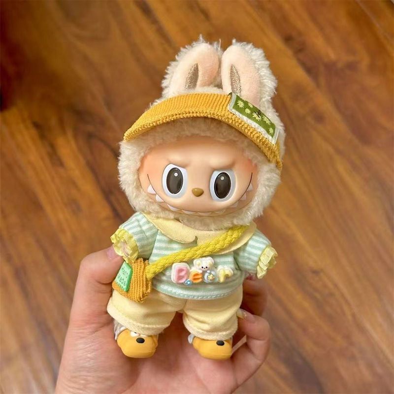 LABUBU ラブブ 4点セット ぬいぐるみ用服 洋服 ぬい服