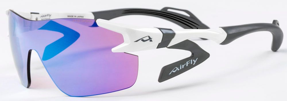 エアフライ Airfly エアフライ Airfly 鼻パッドがないスポーツサングラス AF-302 C-5SP パールホワイト AF302C5SP フレーム|パールホワイト