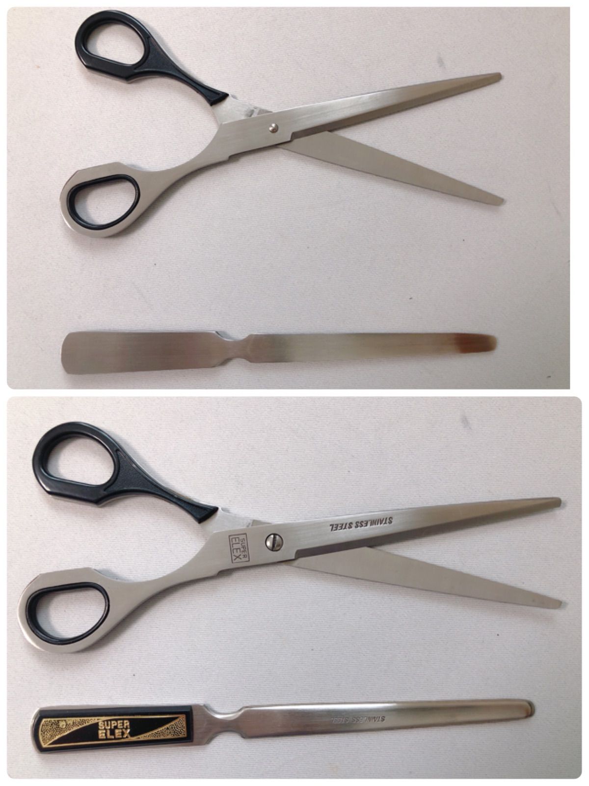 銀製】ペーパーナイフ　ハサミセット　シルバー 銀製】ペーパーナイフ ハサミセット シルバー 銀製 SILVER 彫金