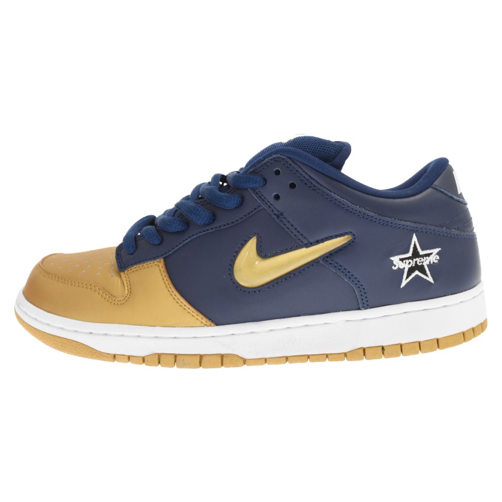 NIKE SB (ナイキエスビー) ×SUPREME SB DUNK LOW OG QS METALLIC GOLD