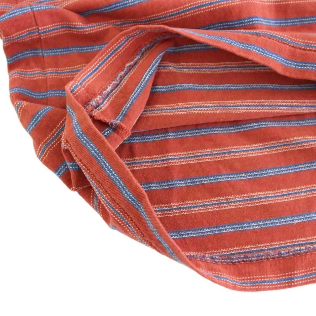 RRL】 ダブルアールエル ダブルフェイス クルーネック ボーダー